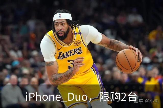iPhone Duo，限购2台